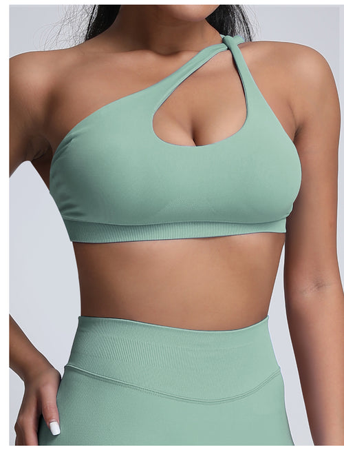 Unique Cutout Active Bra - View 2