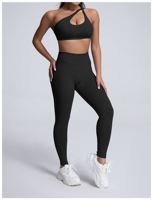Unique Cutout Active Bra - View 18
