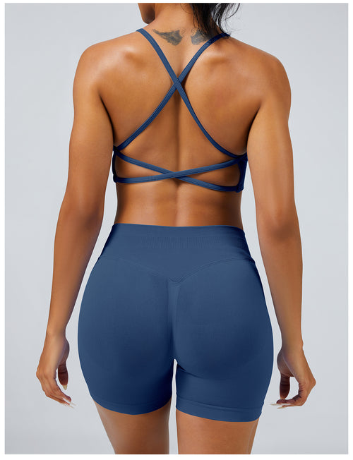 Ribbed Seamless Short Set - View 18