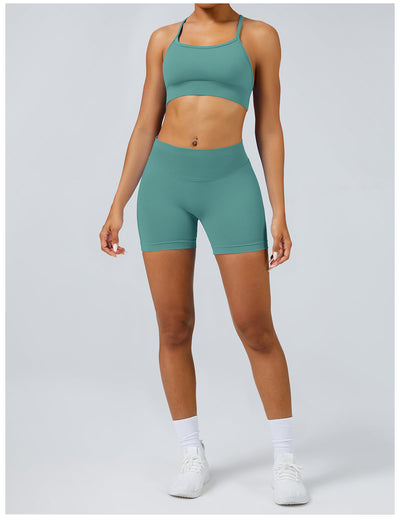 Ribbed Seamless Short Set - View 9