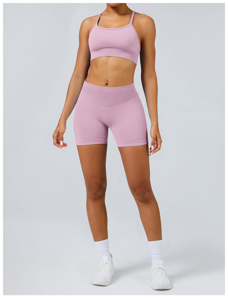 Ribbed Seamless Short Set