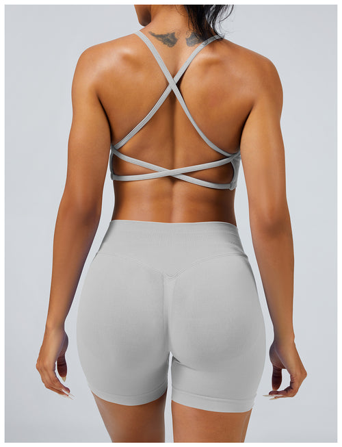 Ribbed Seamless Short Set - View 14