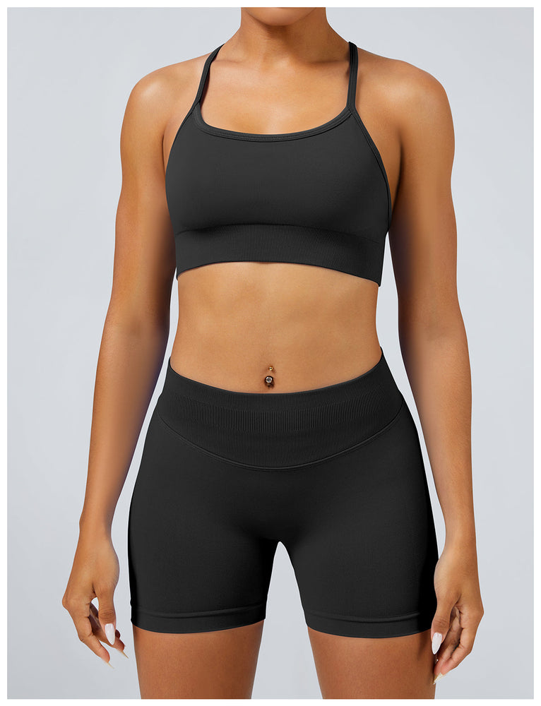 Ribbed Seamless Short Set