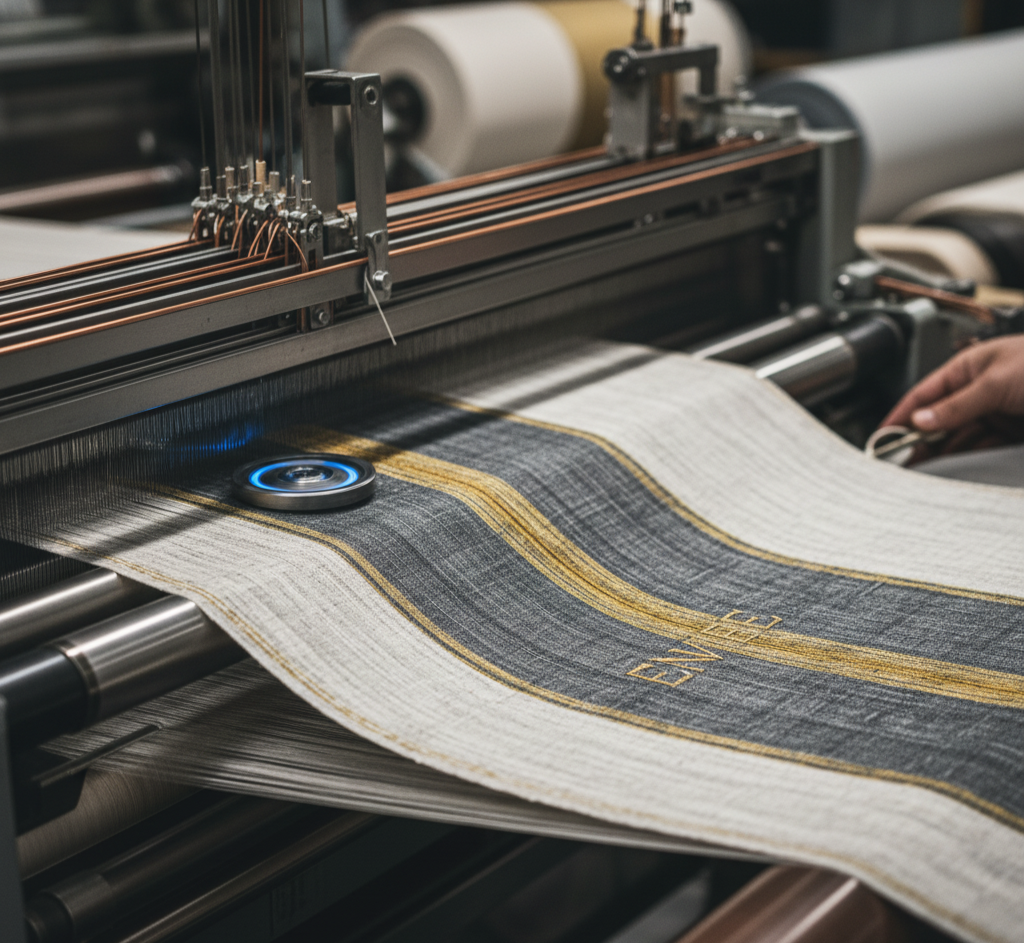 Seamless production detail macro shot